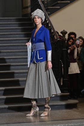 Milan, Milan Women s Fashion Week Fall Winter 2026 27 - Women s Fashion, Fall Winter 2026 27 - Francesca Liberatore fashion show - catwalk in the photo: model  Copyright: xSimonaxChiocciax xipa-agency.netx xFotosickix IPA_Agency_IPA72227318