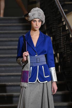 Milan, Milan Women s Fashion Week Fall Winter 2026 27 - Women s Fashion, Fall Winter 2026 27 - Francesca Liberatore fashion show - catwalk in the photo: model  Copyright: xSimonaxChiocciax xipa-agency.netx xFotosickix IPA_Agency_IPA72227322