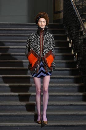 Milan, Milan Women s Fashion Week Fall Winter 2026 27 - Women s Fashion, Fall Winter 2026 27 - Francesca Liberatore fashion show - catwalk in the photo: model  Copyright: xSimonaxChiocciax xipa-agency.netx xFotosickix IPA_Agency_IPA72227382