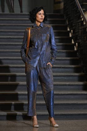 Milan, Milan Women s Fashion Week Fall Winter 2026 27 - Women s Fashion, Fall Winter 2026 27 - Francesca Liberatore fashion show - catwalk in the photo: model  Copyright: xSimonaxChiocciax xipa-agency.netx xFotosickix IPA_Agency_IPA72227398