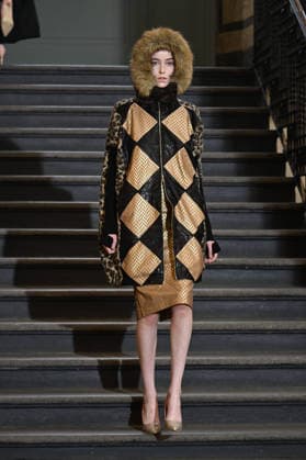 Milan, Milan Women s Fashion Week Fall Winter 2026 27 - Women s Fashion, Fall Winter 2026 27 - Francesca Liberatore fashion show - catwalk in the photo: model  Copyright: xSimonaxChiocciax xipa-agency.netx xFotosickix IPA_Agency_IPA72227456