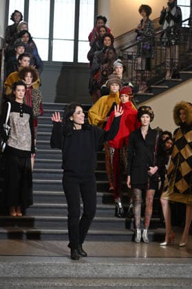 Milan, Milan Women s Fashion Week Fall Winter 2026 27 - Women s Fashion, Fall Winter 2026 27 - Francesca Liberatore fashion show - catwalk in the photo: Francesca Liberatore  Copyright: xSimonaxChiocciax xipa-agency.netx xFotosickix IPA_Agency_IPA72227462