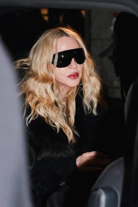 Milan, Celebrity sightings during Milan Fashion Week Womenswear Fall Winter 2026 2027 - Women s Fashion, Fall Winter 2026 2027. Pictured: Madonna (American singer-songwriter and actress) arrives at the presentation of Ann Demeulemeester s new boutique on Via Monte Napoleone.  Copyright: xAlessandroxBremecx xipa-agency.netx xx IPA_Agency_IPA72228179