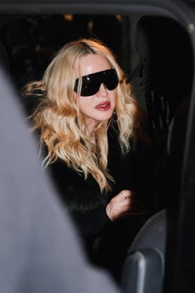Milan, Celebrity sightings during Milan Fashion Week Womenswear Fall Winter 2026 2027 - Women s Fashion, Fall Winter 2026 2027. Pictured: Madonna (American singer-songwriter and actress) arrives at the presentation of Ann Demeulemeester s new boutique on Via Monte Napoleone.  Copyright: xAlessandroxBremecx xipa-agency.netx xx IPA_Agency_IPA72228186