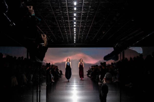 Milano Fashion Week - Women F W 26-27 Giorgio Armani fashion show Vibes Milan, Italy Milano Fashion Week - Women F W 26-27 Giorgio Armani fashion show Vibes Milan, Italy 1st March 2026 SGPItalia id 134512_001 * Not Exclusive  Copyright: xx