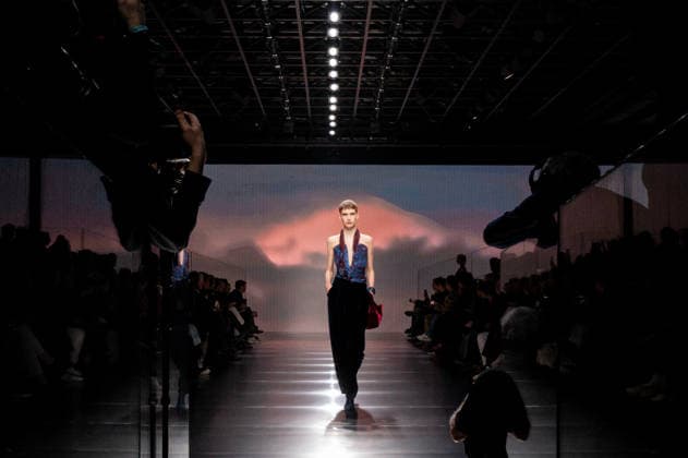 Milano Fashion Week - Women F W 26-27 Giorgio Armani fashion show Vibes Milan, Italy Milano Fashion Week - Women F W 26-27 Giorgio Armani fashion show Vibes Milan, Italy 1st March 2026 SGPItalia id 134512_001 * Not Exclusive  Copyright: xx