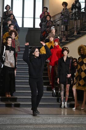 Milan, Milan Women s Fashion Week Fall Winter 2026 27 - Women s Fashion, Fall Winter 2026 27 - Francesca Liberatore fashion show - catwalk in the photo: Francesca Liberatore  Copyright: xSimonaxChiocciax xipa-agency.netx xFotosickix IPA_Agency_IPA72227465