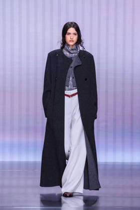 Milano Fashion Week - Women F W 26-27 Giorgio Armani fashion show Catwalk Milan, Italy Milano Fashion Week - Women F W 26-27 Giorgio Armani fashion show Catwalk Milan, Italy 1st March 2026 SGPItalia id 134512_003 * Not Exclusive  Copyright: xLorenzoxBaroncelli SGPx