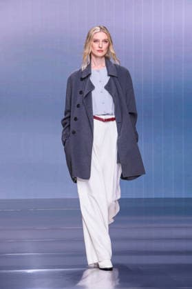 Milano Fashion Week - Women F W 26-27 Giorgio Armani fashion show Catwalk Milan, Italy Olga Sherer Milano Fashion Week - Women F W 26-27 Giorgio Armani fashion show Catwalk Milan, Italy 1st March 2026 SGPItalia id 134512_003 * Not Exclusive  Copyright: xLorenzoxBaroncelli SGPx