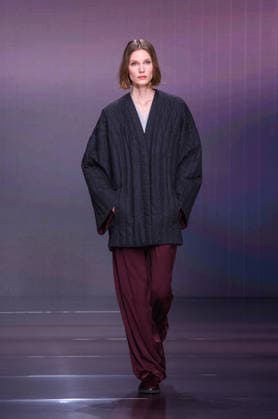 Milano Fashion Week - Women F W 26-27 Giorgio Armani fashion show Catwalk Milan, Italy Milano Fashion Week - Women F W 26-27 Giorgio Armani fashion show Catwalk Milan, Italy 1st March 2026 SGPItalia id 134512_003 * Not Exclusive  Copyright: xLorenzoxBaroncelli SGPx