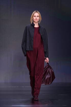 Milano Fashion Week - Women F W 26-27 Giorgio Armani fashion show Catwalk Milan, Italy Agnese Zogla Milano Fashion Week - Women F W 26-27 Giorgio Armani fashion show Catwalk Milan, Italy 1st March 2026 SGPItalia id 134512_003 * Not Exclusive  Copyright: xLorenzoxBaroncelli SGPx