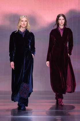 Milano Fashion Week - Women F W 26-27 Giorgio Armani fashion show Catwalk Milan, Italy Olga Sherer;Ombeline Suroy Milano Fashion Week - Women F W 26-27 Giorgio Armani fashion show Catwalk Milan, Italy 1st March 2026 SGPItalia id 134512_003 * Not Exclusive  Copyright: xLorenzoxBaroncelli SGPx