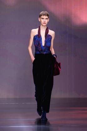 Milano Fashion Week - Women F W 26-27 Giorgio Armani fashion show Catwalk Milan, Italy Milano Fashion Week - Women F W 26-27 Giorgio Armani fashion show Catwalk Milan, Italy 1st March 2026 SGPItalia id 134512_003 * Not Exclusive  Copyright: xLorenzoxBaroncelli SGPx