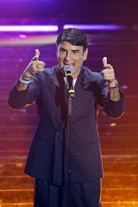 photo IPP felice de martino sanremo 01 03 2026 episode of the broadcast Sunday IN in the photo the winner of sanremo sal da vinci