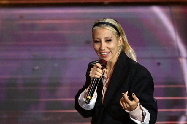 IPP photo felice de martino sanremo 01 03 2026 episode of the broadcast Sunday IN in the photo malika ayane