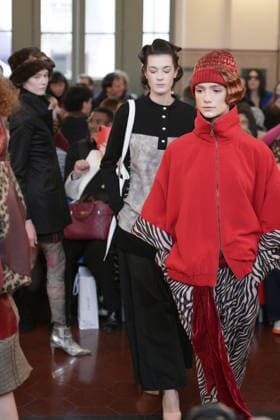 March 1, 2026, Milan, Lombardy, Italy: A model walks the runway during the FRANCESCA LIBERATORE Fall Winter 2026 27 fashion show as part of Milan Women s Fashion Week in Milan on March 1, 2026. Milan Italy  - ZUMAp285 20260301_zep_p285_084 Copyright: xGennaroxPiscopox