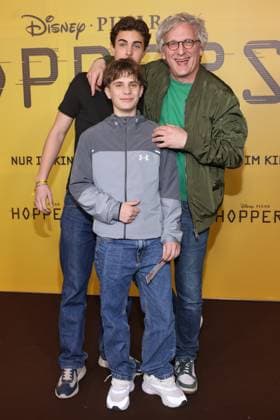 Special Screeniing Hoppers Kai Lentrodt, Samuel Bochardt Fernandez, Johann Bochardt Fernandez Special Screening of the animated adventure Hoppers at Zoo Palast Berlin Date 01 03 2026 Copyright: xEventpress Kratschx