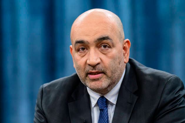 In the picture, from left Omid Nouripour, Vice President of the German Bundestag, Alliance 90 The Greens, GER, Berlin, studio, guest on Caren Miosga s political talk show, TV, format, with presenter, Das Erste, from Adlershof at Studio 20, topic War in the Middle East will the regime in Iran now fall , March 1, 2026 Copyright: HMBxMedia UwexKoch