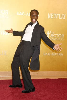 LOS ANGELES, CA - MARCH 1: Ato Essandoh at the 32nd Annual Actor Awards Presented by SAG-AFTRA held at the Shrine Auditorium and Expo Hall on March 1, 2026 in Los Angeles, California Copyright: xJeffreyxMayerx