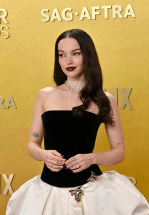 Dove Cameron attends the 32nd annual Actor Awards (formerly the SAG Awards) held at the Shrine Auditorium in Los Angeles on Sunday, March 1, 2026.  LAP20260301620 JIMxRUYMEN