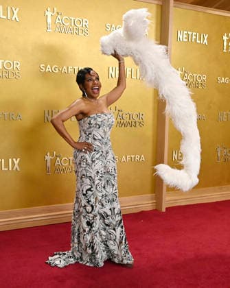 Sheryl Lee Ralph attends the 32nd annual Actor Awards (formerly the SAG Awards) held at the Shrine Auditorium in Los Angeles on Sunday, March 1, 2026.  LAP20260301625 JIMxRUYMEN