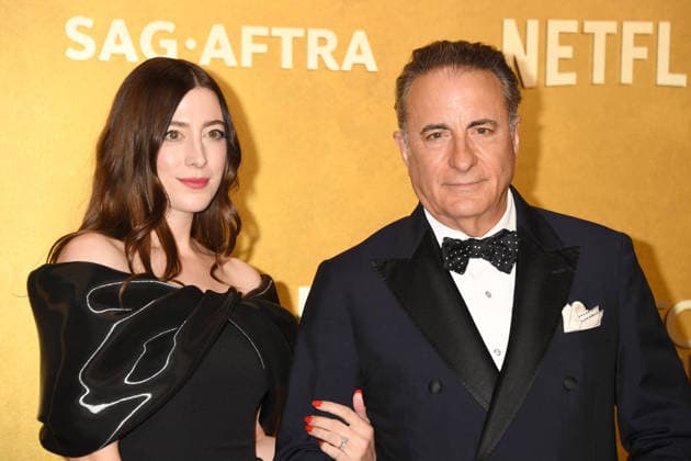 LOS ANGELES, CA - MARCH 1: Daniella Garcia and Andy Garcia at the 32nd Annual Actor Awards Presented by SAG-AFTRA held at the Shrine Auditorium and Expo Hall on March 1, 2026 in Los Angeles, California Copyright: xJeffreyxMayerx