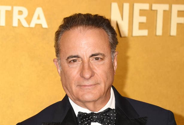 LOS ANGELES, CA - MARCH 1: Andy Garcia at the 32nd Annual Actor Awards Presented by SAG-AFTRA held at the Shrine Auditorium and Expo Hall on March 1, 2026 in Los Angeles, California Copyright: xJeffreyxMayerx