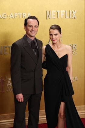 32nd Annual Actor Awards Matthew Rhys and Keri Russell at the 32nd Annual Actor Awards presented by SAG-AFTRA (formerly Screen Actors Guild Awards) held at the Shrine Auditorium and Expo Hall on March 1, 2026 in Los Angeles, California, United States., Credit:Xavier Collin Avalon USA, Los Angeles  Copyright: xXavierxCollinx xAvalonx 1079433969