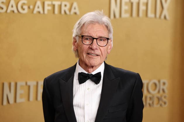 32nd Annual Actor Awards Harrison Ford at the 32nd Annual Actor Awards presented by SAG-AFTRA (formerly Screen Actors Guild Awards) held at the Shrine Auditorium and Expo Hall on March 1, 2026 in Los Angeles, California, United States., Credit:Xavier Collin Avalon USA, Los Angeles  Copyright: xXavierxCollinx xAvalonx 1079438569