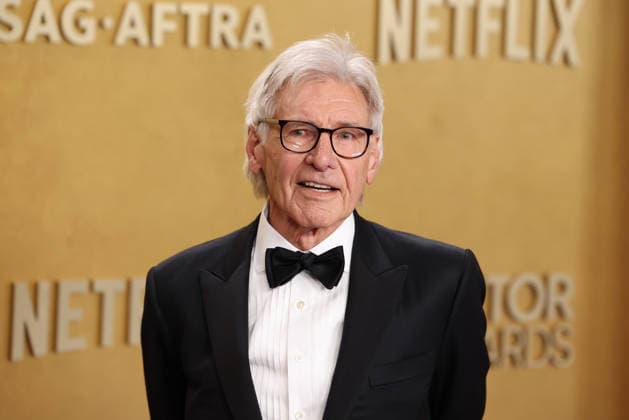 32nd Annual Actor Awards Harrison Ford at the 32nd Annual Actor Awards presented by SAG-AFTRA (formerly Screen Actors Guild Awards) held at the Shrine Auditorium and Expo Hall on March 1, 2026 in Los Angeles, California, United States., Credit:Xavier Collin Avalon USA, Los Angeles  Copyright: xXavierxCollinx xAvalonx 1079438578