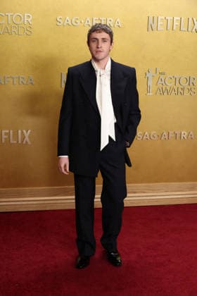 32nd Annual Actor Awards Paul Mescal at the 32nd Annual Actor Awards presented by SAG-AFTRA (formerly Screen Actors Guild Awards) held at the Shrine Auditorium and Expo Hall on March 1, 2026 in Los Angeles, California, United States., Credit:Xavier Collin Avalon USA, Los Angeles  Copyright: xXavierxCollinx xAvalonx 1079439627