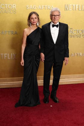 32nd Annual Actor Awards Calista Flockhart and Harrison Ford at the 32nd Annual Actor Awards presented by SAG-AFTRA (formerly Screen Actors Guild Awards) held at the Shrine Auditorium and Expo Hall on March 1, 2026 in Los Angeles, California, United States., Credit:Xavier Collin Avalon USA, Los Angeles  Copyright: xXavierxCollinx xAvalonx 1079440420