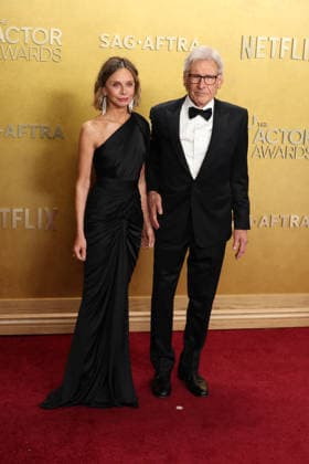 32nd Annual Actor Awards Calista Flockhart and Harrison Ford at the 32nd Annual Actor Awards presented by SAG-AFTRA (formerly Screen Actors Guild Awards) held at the Shrine Auditorium and Expo Hall on March 1, 2026 in Los Angeles, California, United States., Credit:Xavier Collin Avalon USA, Los Angeles  Copyright: xXavierxCollinx xAvalonx 1079440431