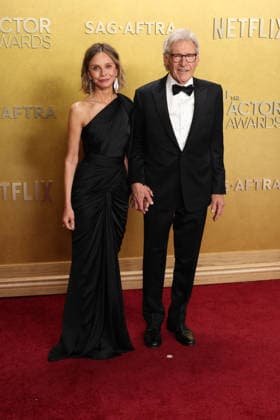 32nd Annual Actor Awards Calista Flockhart and Harrison Ford at the 32nd Annual Actor Awards presented by SAG-AFTRA (formerly Screen Actors Guild Awards) held at the Shrine Auditorium and Expo Hall on March 1, 2026 in Los Angeles, California, United States., Credit:Xavier Collin Avalon USA, Los Angeles  Copyright: xXavierxCollinx xAvalonx 1079440495