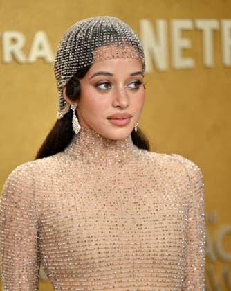 Chase Infiniti attends the 32nd annual Actor Awards (formerly the SAG Awards) held at the Shrine Auditorium in Los Angeles on Sunday, March 1, 2026.  LAP20260301665 CHRISxCHEW
