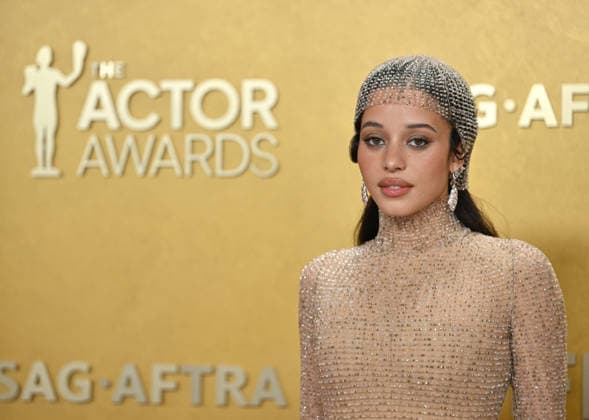 Chase Infiniti attends the 32nd annual Actor Awards (formerly the SAG Awards) held at the Shrine Auditorium in Los Angeles on Sunday, March 1, 2026.  LAP20260301666 CHRISxCHEW