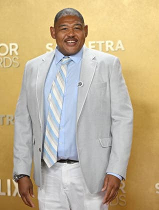 Omar Benson Miller attends the 32nd annual Actor Awards (formerly the SAG Awards) held at the Shrine Auditorium in Los Angeles on Sunday, March 1, 2026.  LAP20260301674 CHRISxCHEW