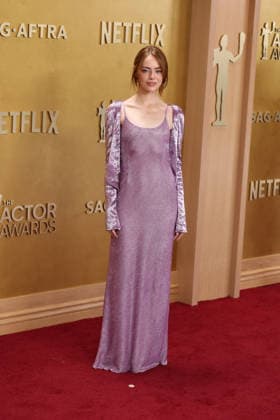 32nd Annual Actor Awards Emma Stone at the 32nd Annual Actor Awards presented by SAG-AFTRA (formerly Screen Actors Guild Awards) held at the Shrine Auditorium and Expo Hall on March 1, 2026 in Los Angeles, California, United States., Credit:Xavier Collin Avalon USA, Los Angeles  Copyright: xXavierxCollinx xAvalonx 1079443584