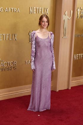 32nd Annual Actor Awards Emma Stone at the 32nd Annual Actor Awards presented by SAG-AFTRA (formerly Screen Actors Guild Awards) held at the Shrine Auditorium and Expo Hall on March 1, 2026 in Los Angeles, California, United States., Credit:Xavier Collin Avalon USA, Los Angeles  Copyright: xXavierxCollinx xAvalonx 1079443593