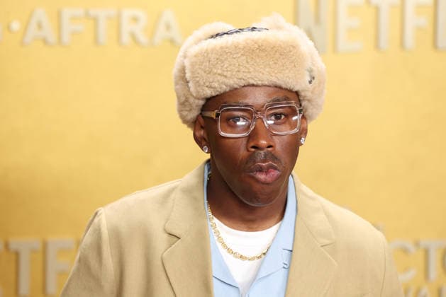 32nd Annual Actor Awards Tyler, The Creator at the 32nd Annual Actor Awards presented by SAG-AFTRA (formerly Screen Actors Guild Awards) held at the Shrine Auditorium and Expo Hall on March 1, 2026 in Los Angeles, California, United States., Credit:Xavier Collin Avalon USA, Los Angeles  Copyright: xXavierxCollinx xAvalonx 1079443785