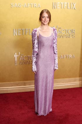 32nd Annual Actor Awards Emma Stone at the 32nd Annual Actor Awards presented by SAG-AFTRA (formerly Screen Actors Guild Awards) held at the Shrine Auditorium and Expo Hall on March 1, 2026 in Los Angeles, California, United States., Credit:Xavier Collin Avalon USA, Los Angeles  Copyright: xXavierxCollinx xAvalonx 1079446799