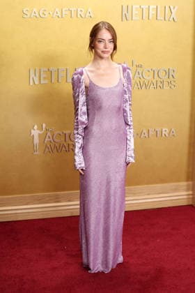 32nd Annual Actor Awards Emma Stone at the 32nd Annual Actor Awards presented by SAG-AFTRA (formerly Screen Actors Guild Awards) held at the Shrine Auditorium and Expo Hall on March 1, 2026 in Los Angeles, California, United States., Credit:Xavier Collin Avalon USA, Los Angeles  Copyright: xXavierxCollinx xAvalonx 1079446888