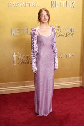 32nd Annual Actor Awards Emma Stone at the 32nd Annual Actor Awards presented by SAG-AFTRA (formerly Screen Actors Guild Awards) held at the Shrine Auditorium and Expo Hall on March 1, 2026 in Los Angeles, California, United States., Credit:Xavier Collin Avalon USA, Los Angeles  Copyright: xXavierxCollinx xAvalonx 1079446896