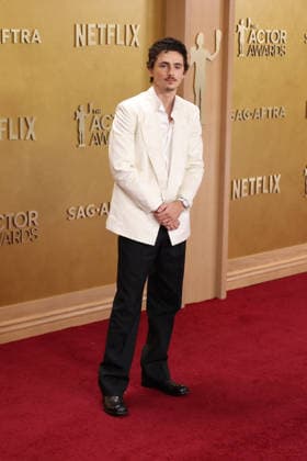 32nd Annual Actor Awards TimothÄ‚e Chalamet at the 32nd Annual Actor Awards presented by SAG-AFTRA (formerly Screen Actors Guild Awards) held at the Shrine Auditorium and Expo Hall on March 1, 2026 in Los Angeles, California, United States., Credit:Xavier Collin Avalon USA, Los Angeles  Copyright: xXavierxCollinx xAvalonx 1079449243
