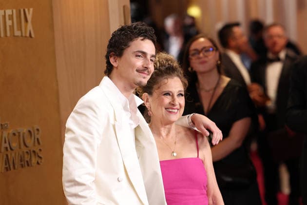32nd Annual Actor Awards TimothÄ‚e Chalamet, guest and guest at the 32nd Annual Actor Awards presented by SAG-AFTRA (formerly Screen Actors Guild Awards) held at the Shrine Auditorium and Expo Hall on March 1, 2026 in Los Angeles, California, United States., Credit:Xavier Collin Avalon USA, Los Angeles  Copyright: xXavierxCollinx xAvalonx 1079449266
