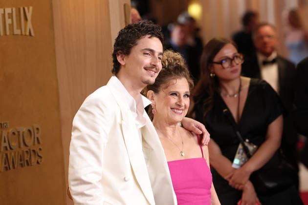 32nd Annual Actor Awards TimothÄ‚e Chalamet, guest and guest at the 32nd Annual Actor Awards presented by SAG-AFTRA (formerly Screen Actors Guild Awards) held at the Shrine Auditorium and Expo Hall on March 1, 2026 in Los Angeles, California, United States., Credit:Xavier Collin Avalon USA, Los Angeles  Copyright: xXavierxCollinx xAvalonx 1079449282