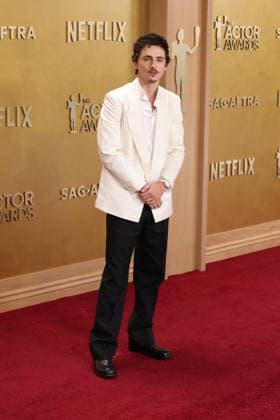32nd Annual Actor Awards TimothÄ‚e Chalamet at the 32nd Annual Actor Awards presented by SAG-AFTRA (formerly Screen Actors Guild Awards) held at the Shrine Auditorium and Expo Hall on March 1, 2026 in Los Angeles, California, United States., Credit:Xavier Collin Avalon USA, Los Angeles  Copyright: xXavierxCollinx xAvalonx 1079449289