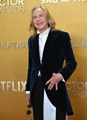 Amy Madigan attends the 32nd annual Actor Awards (formerly the SAG Awards) held at the Shrine Auditorium in Los Angeles on Sunday, March 1, 2026.  LAP20260301704 CHRISxCHEW