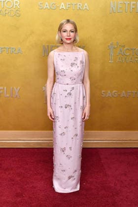32nd Annual Actor Awards - Arrivals Michelle Williams attends the 32nd Annual Actor Awards at Shrine Auditorium and Expo Hall on March 01, 2026 in Los Angeles, California. Los Angeles Shrine Auditorium California USA Copyright: xFlanigan imageSPACEx