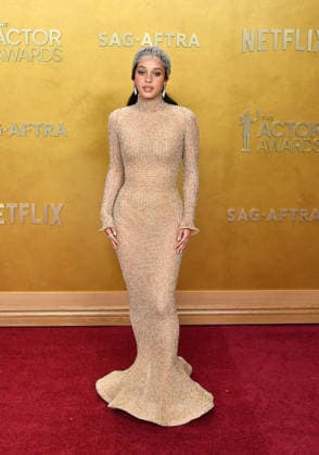 32nd Annual Actor Awards - Arrivals Chase Infiniti attends the 32nd Annual Actor Awards at Shrine Auditorium and Expo Hall on March 01, 2026 in Los Angeles, California. Los Angeles Shrine Auditorium California USA Copyright: xFlanigan imageSPACEx